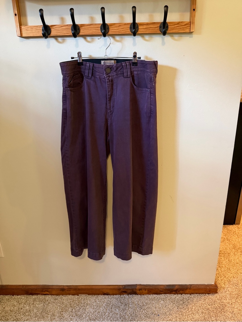 💜 Democracy Purple Jeans – Size 12 – NWT 💜